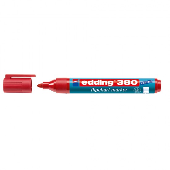 edding 380 Μαρκαδόρος χαρτιού Flipchart Κόκκινο