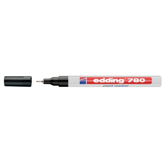 edding 780 Μαρκαδόρος λαδιού Μαύρο edding 780 Μαρκαδόρος λαδιού Μαύρο