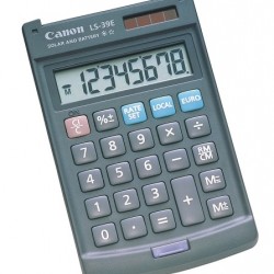 Calculator Canon Pocket Dual Power 8 Digit LS-39E