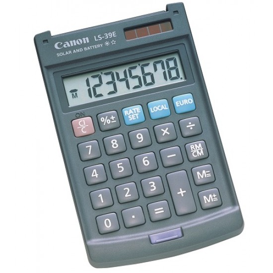 Calculator Canon Pocket Dual Power 8 Digit LS-39E