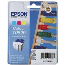 Ink Epson T0520 C13T05204020 3 Colors - 35ml - 300Pgs