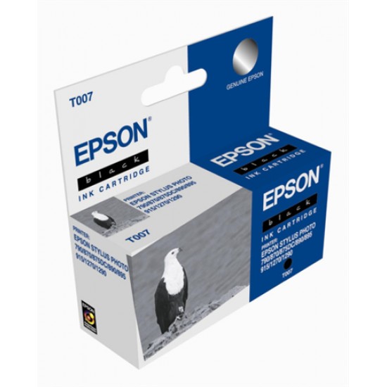Ink Epson T007 C13T00740120 Black - 16ml - 540Pgs