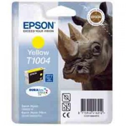 Ink Epson T1004 C13T10044020 Yellow with pigment ink high yield - 11,1ml - 990Pgs Ink Epson T1004 C13T10044020 Yellow with pigment ink high yield - 11,1ml - 990Pgs