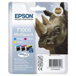 Ink Epson T1006 C13T10064020 MultiPack - 3Ink Crtr 33,3ml Ink Epson T1006 C13T10064020 MultiPack - 3Ink Crtr 33,3ml