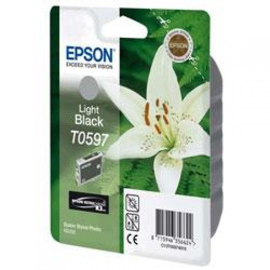 Ink Epson T0597 C13T05974020 Light Black - 13ml