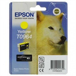 Ink Epson T0964 C13T09644020 UltraChrome Yellow with pigment Ink Epson T0964 C13T09644020 UltraChrome Yellow with pigment