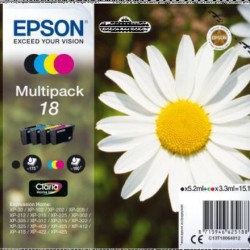 Ink Epson 18 T18064010 MultiPack 4 Ink Daisy series