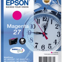 Ink Epson 27 C13T27034010 Magenta Crtr -300Pgs - 3.6ml