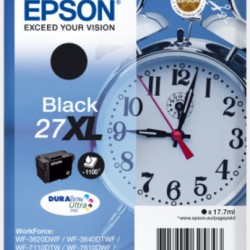 Ink Epson 27XL C13T27114010 Black Crtr -1100Pgs - 17.7ml