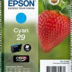 Ink Epson 29 C13T29824012 Claria Home Cyan - 3.2ml