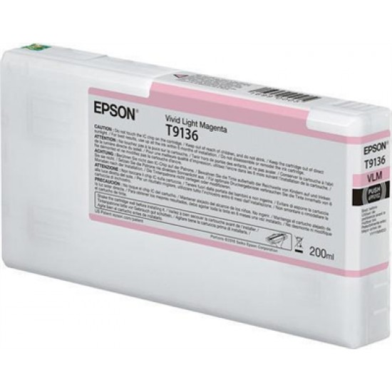 Ink Epson T913600 Vivid Light Magenta 200ml