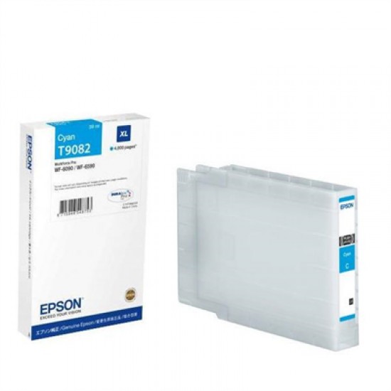 Ink Epson XL C13T908240 Cyan 39ml 4k pgs Ink Epson XL C13T908240 Cyan 39ml 4k pgs