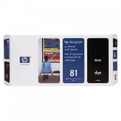 Ink HP No 81 Printhead Black and Cleaner 13ml