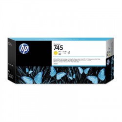 HP 745 Ink Cartridge Yellow 300 ml ( F9K02A )