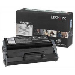 Toner Laser Lexmark 12A7405 Black 6K Pgs