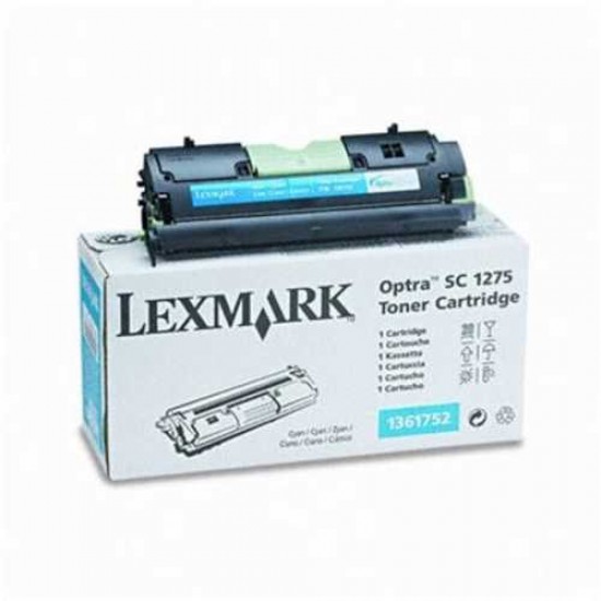 Toner Laser Lexmark 1361752 Cyan 3500 Pgs
