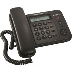 Ενσύρματη Τηλεφωνική Συσκευή Panasonic KX-TS560 Μαύρη			