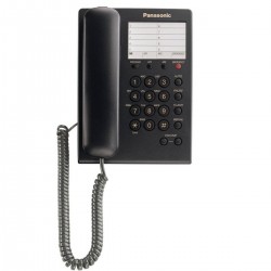 Ενσύρματη Τηλεφωνική Συσκευή Panasonic KX-TS550 Μαύρο