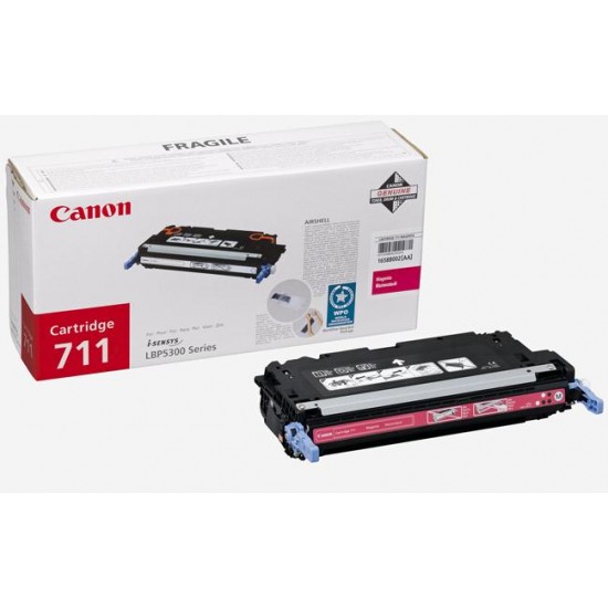 Toner Laser Canon Crtr All in One Crtr 711 Magenta - 6K Pgs Toner Laser Canon Crtr All in One Crtr 711 Magenta - 6K Pgs