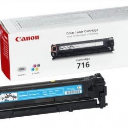 Toner Laser Canon Crtr All in One Crtr 716 Cyan - 1.5Pgs Toner Laser Canon Crtr All in One Crtr 716 Cyan - 1.5Pgs