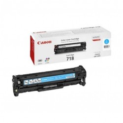 Toner Laser Canon Crtr All in One 718 Cyan - 2.9K Pgs Toner Laser Canon Crtr All in One 718 Cyan - 2.9K Pgs