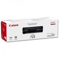 Toner Laser Canon Crtr All in One 725 Black - 1.6K Pgs Toner Laser Canon Crtr All in One 725 Black - 1.6K Pgs
