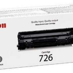 Toner Laser Canon Crtr All in One 726 Black - 2,1K Pgs Toner Laser Canon Crtr All in One 726 Black - 2,1K Pgs