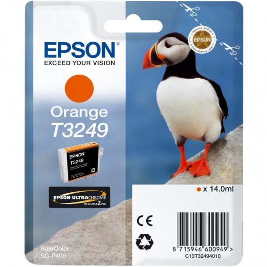 Ink Epson T3249 Orange 14.0 ml Ink Epson T3249 Orange 14.0 ml