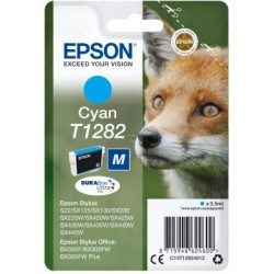 Ink Epson T12824011 Cyan with pigment ink new series Fox-Size M Ink Epson T12824011 Cyan with pigment ink new series Fox-Size M