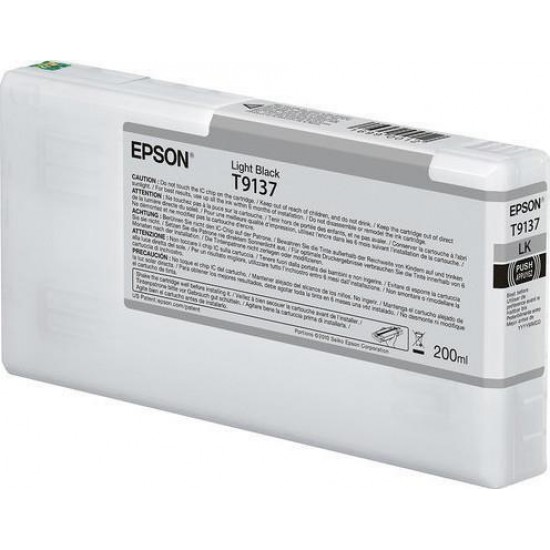Ink Epson T913700 Light Black 200ml
