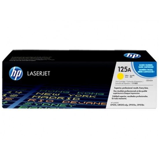 Toner Laser 125A HP LJ Color CP1215 Yellow with ColorSphere 1.4K Pgs Toner Laser 125A HP LJ Color CP1215 Yellow with ColorSphere 1.4K Pgs
