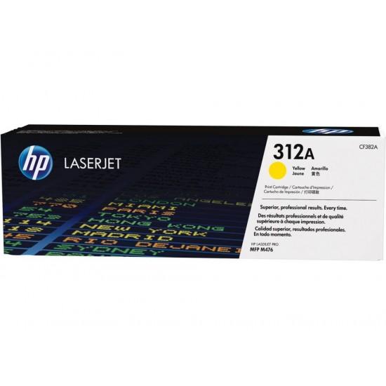 Toner LaserJet HP 312A MFP M476 Yellow Toner LaserJet HP 312A MFP M476 Yellow