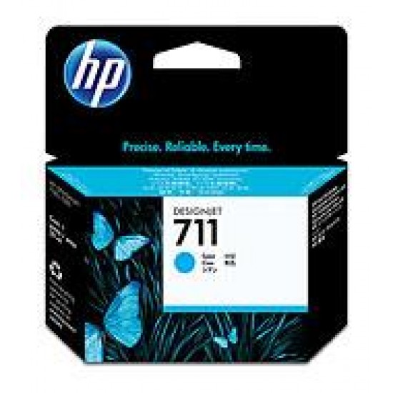 Ink HP No 711 Cyan Ink Crtr - 29ml Ink HP No 711 Cyan Ink Crtr - 29ml