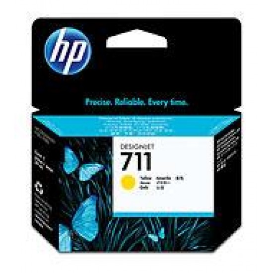 Ink HP No 711 Yellow Ink Crtr - 29ml Ink HP No 711 Yellow Ink Crtr - 29ml