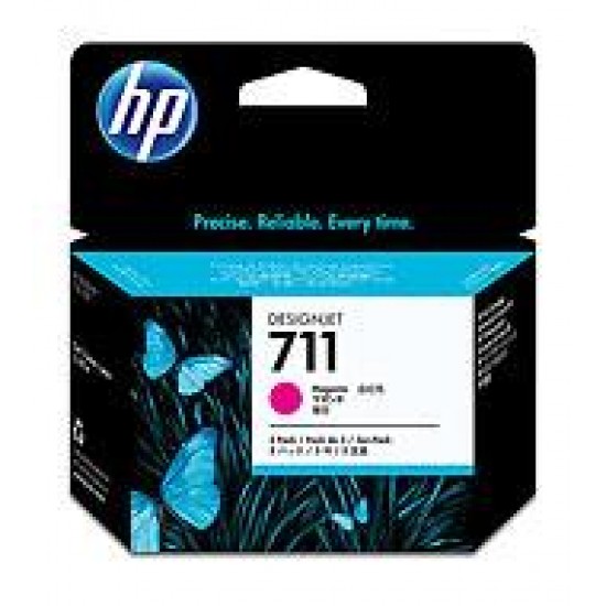 Ink HP No 711 3Pack Magenta Ink Crtr - 29ml Ink HP No 711 3Pack Magenta Ink Crtr - 29ml