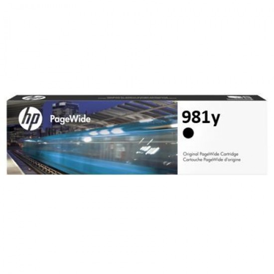 Ink HP No 981Y BLACK PageWide EnterPrice Ink HP No 981Y BLACK PageWide EnterPrice