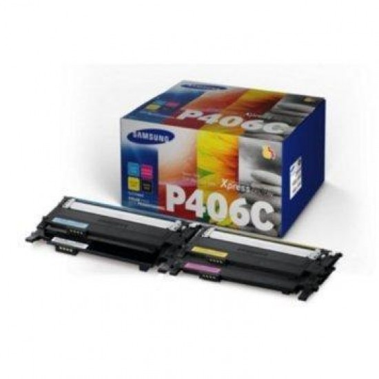 Toner Laser - CLT-P406C Rainbow kit (1blk-1Cyan-1Magenta-1Yellow) Toner Laser - CLT-P406C Rainbow kit (1blk-1Cyan-1Magenta-1Yellow)