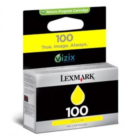 No 100 Ink Lexmark 14N0902 Yellow - 200Pgs