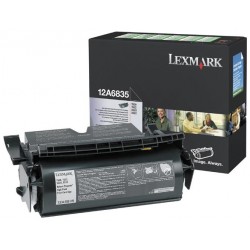 Toner Laser Lexmark 12A6835 Black 20K Pgs