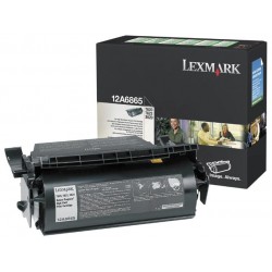 Toner Laser Lexmark 12A6865 Black 30K Pgs