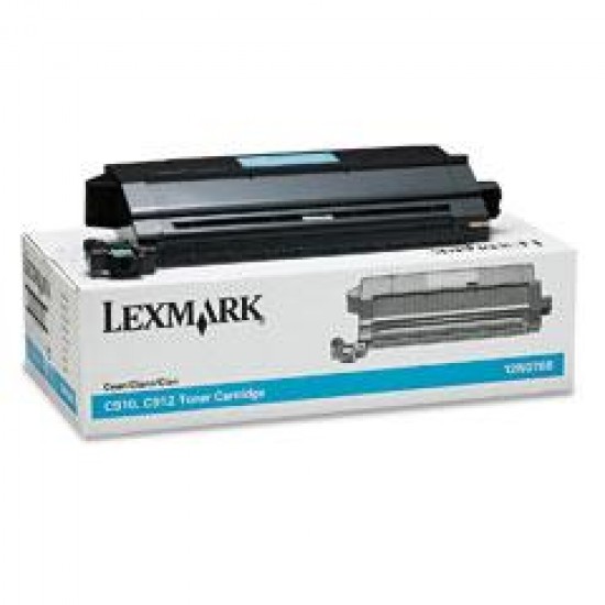 Toner Laser Lexmark 12N0768 Cyan 14K Pgs