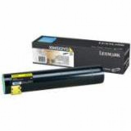 Toner Laser Lexmark X945X2YG Yellow 22K Pgs