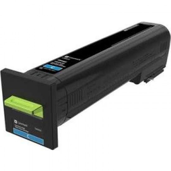 Toner Laser Lexmark 72K0X20 Cyan Extra High Yield 22k pgs
