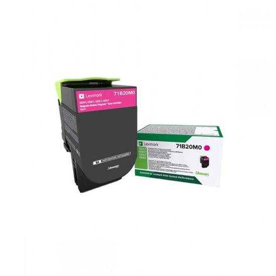 Toner Laser Lexmark 71B20M0 Standard Magenta -2.3k Pgs