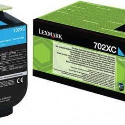 Toner Laser Lexmark 70C2XC0 Extra High Yield Cyan -4k Pgs