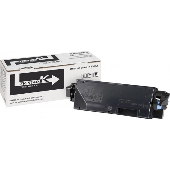 Toner Laser Kyocera Mita TK-5140K Black - 7K Pgs Toner Laser Kyocera Mita TK-5140K Black - 7K Pgs