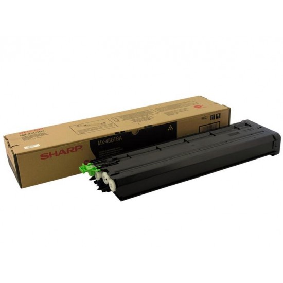 Toner Copier Sharp MX-45GTBA Black 36k Pgs