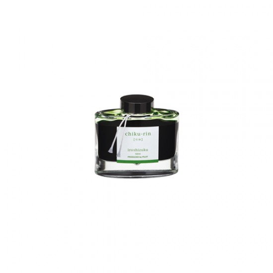 PILOT ΜΕΛΑΝΙ ΠΕΝΑΣ IROSHIZUKU 50cc CHIKU-RIN GREEN PILOT ΜΕΛΑΝΙ ΠΕΝΑΣ IROSHIZUKU 50cc CHIKU-RIN GREEN